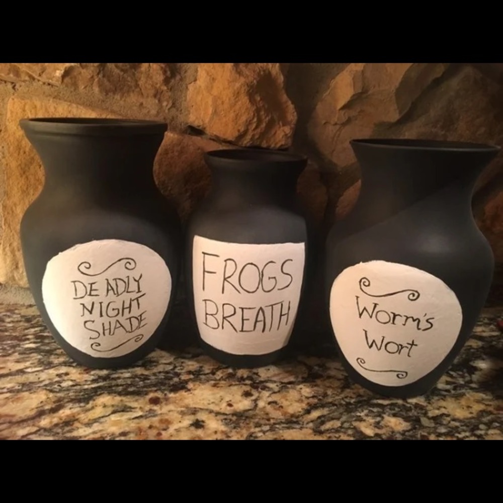 Nightmare before Christmas jars